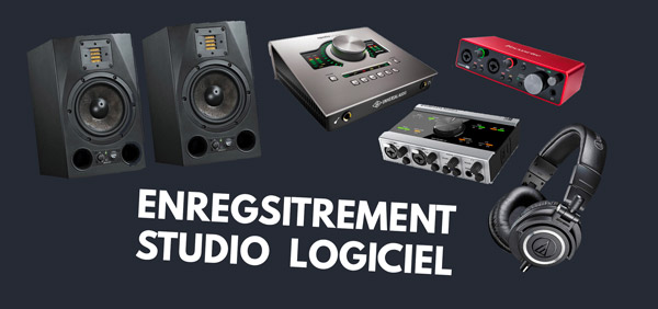 Enregistrement / Studio / Logiciel