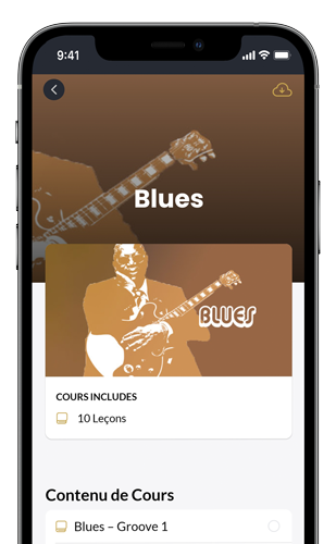 Application UGLAP® Groove Library Blues