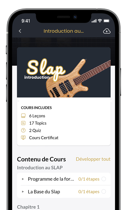 Application UGLAP® Slap