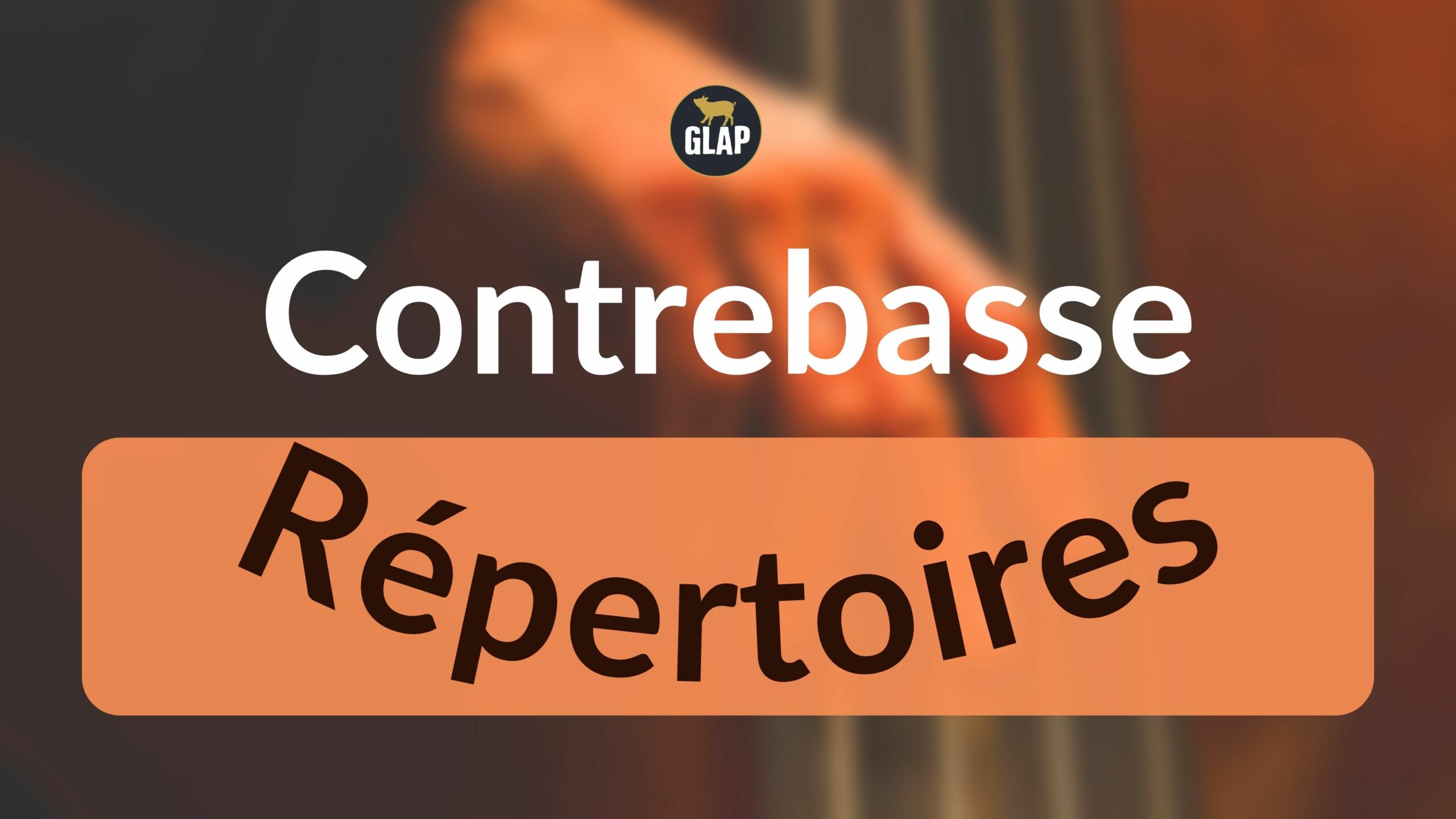 Répertoires à la contrebasse
