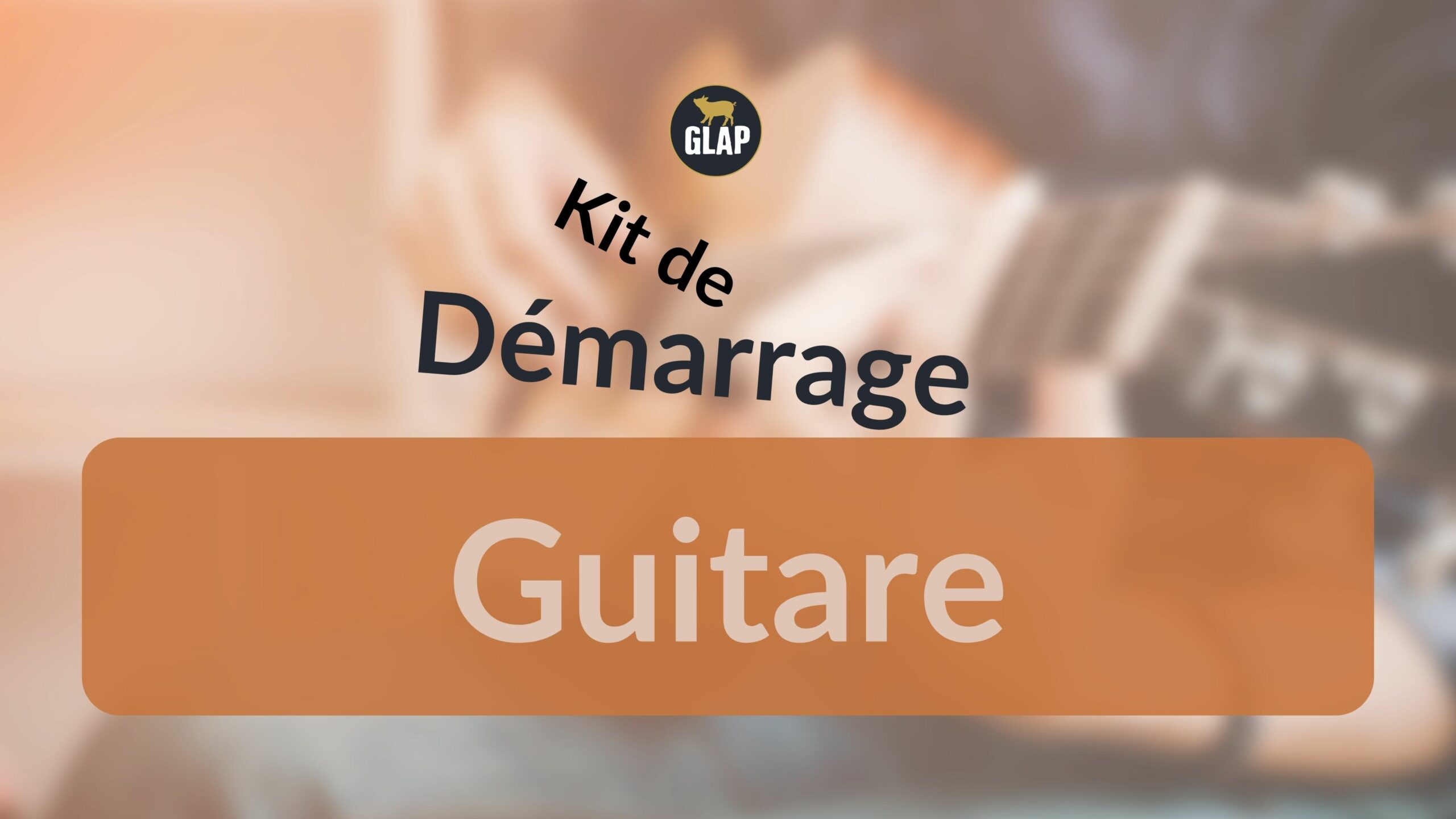 Kit de démarrage à la guitare